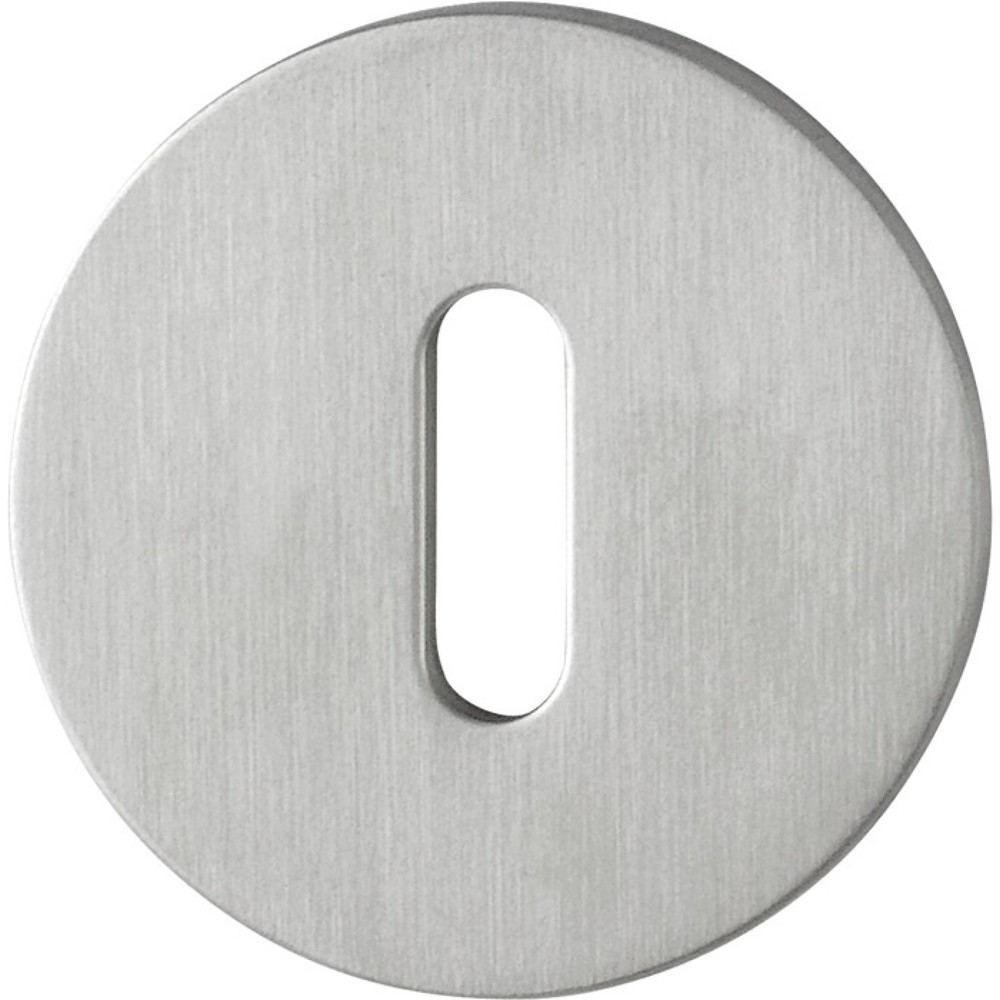 Produktabbildung: HOPPE Schlüsselrosetten-Paar E849NS, Schildstärke 2 mm OB, Edelstahl F69, rund