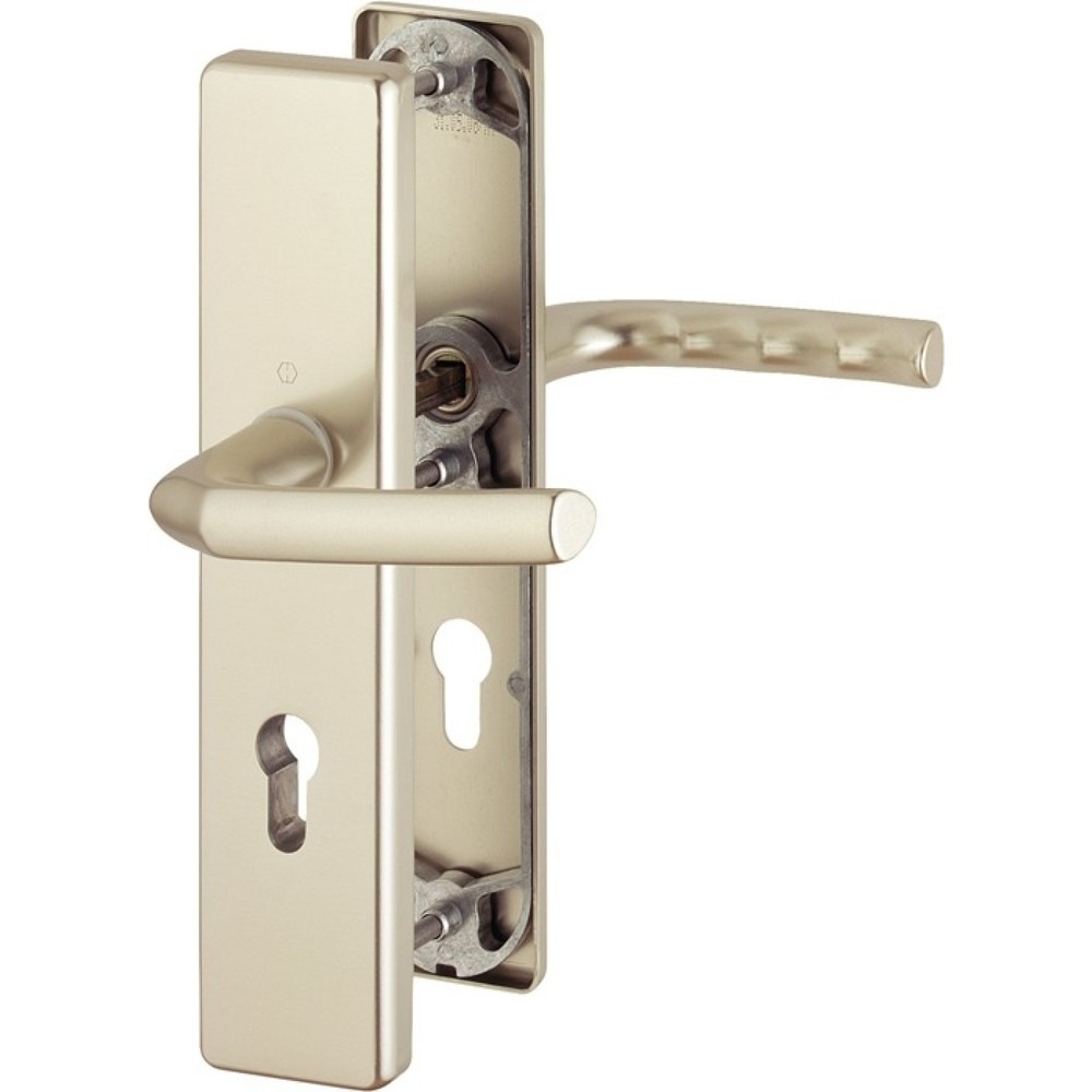 Produktabbildung: HOPPE Schutzgarnitur Birmingham 1117/2221A/2440, 72 mm, Aluminium F2, 37-42 mm