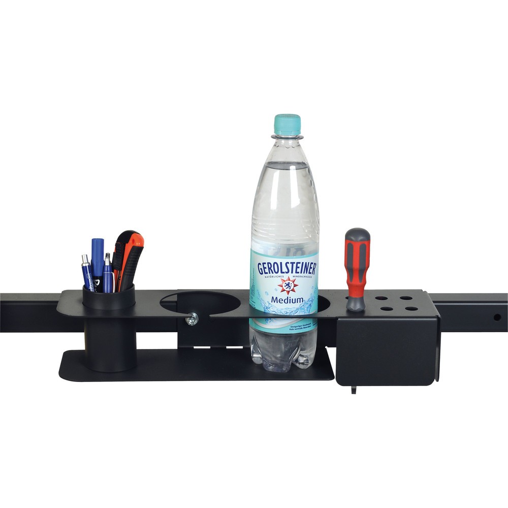 Product afbeelding: Houder voor stiften, gereedschap en flessen voor paktafel, antraciet
