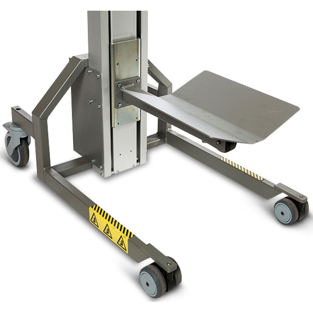 HOVMAND Hebelift mit Dorn + V-Block, Hubbereich 168-1.768 mm, TK 40 kg Produktabbildung Nr. 2: HOVMAND Hebelift mit Dorn + V-Block, Hubbereich 168-1.768 mm, TK 40 kg