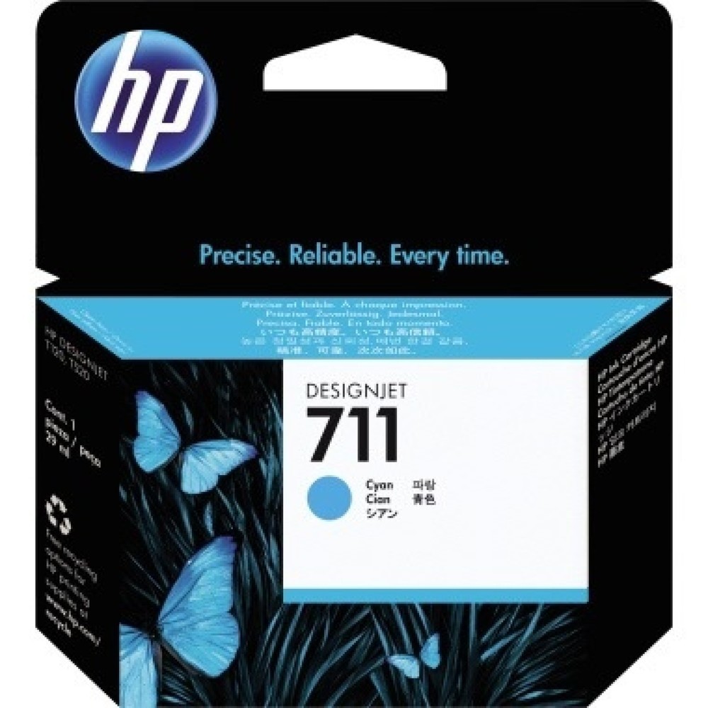 Produktabbildung: HP Tintenpatrone CZ130A 711 29ml cyan