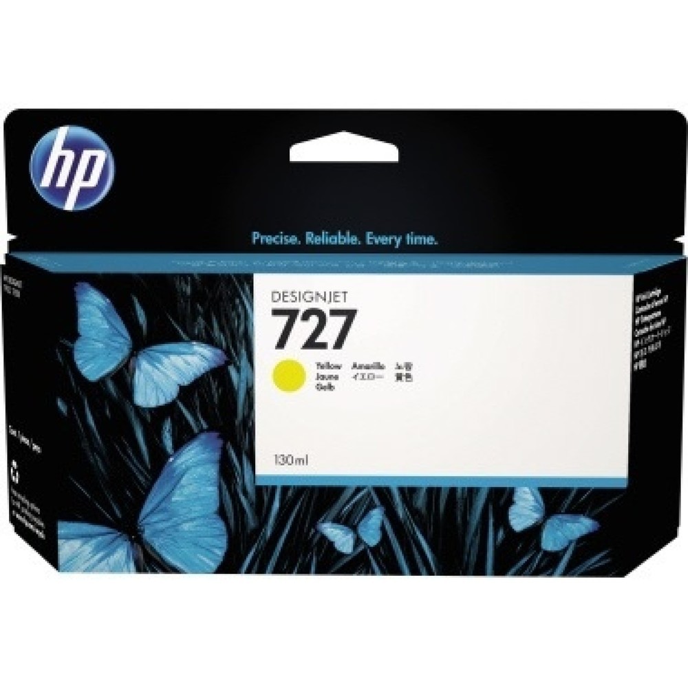 Produktabbildung Nr. 1: HP Tintenpatrone B3P21A 727 130ml gelb