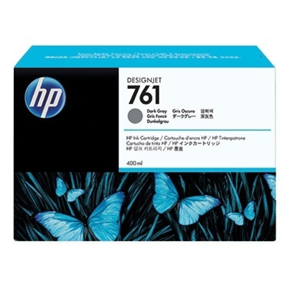 Produktabbildung: HP Tintenpatrone CM996A 761 400ml dunkelgrau