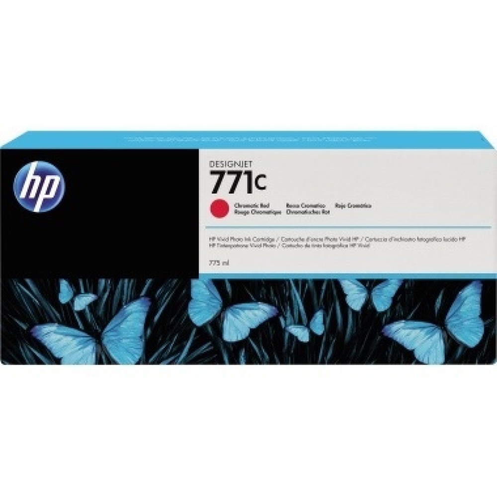 Produktabbildung: HP Tintenpatrone B6Y08A 771C 775ml rot