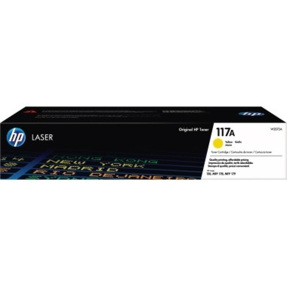 Produktabbildung Nr. 1: HP Toner W2072A Nr.117A 700Seiten gelb