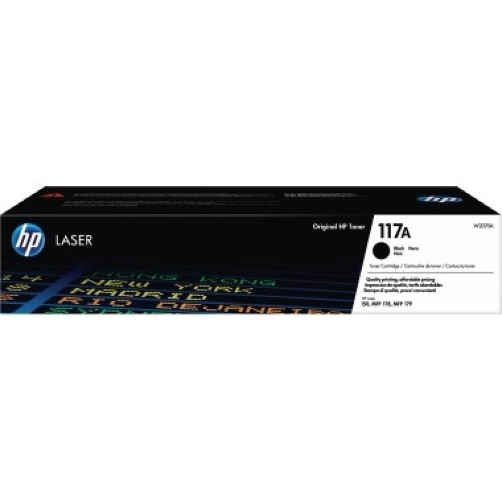 Produktabbildung: HP Toner W2070A Nr.117A 700Seiten schwarz
