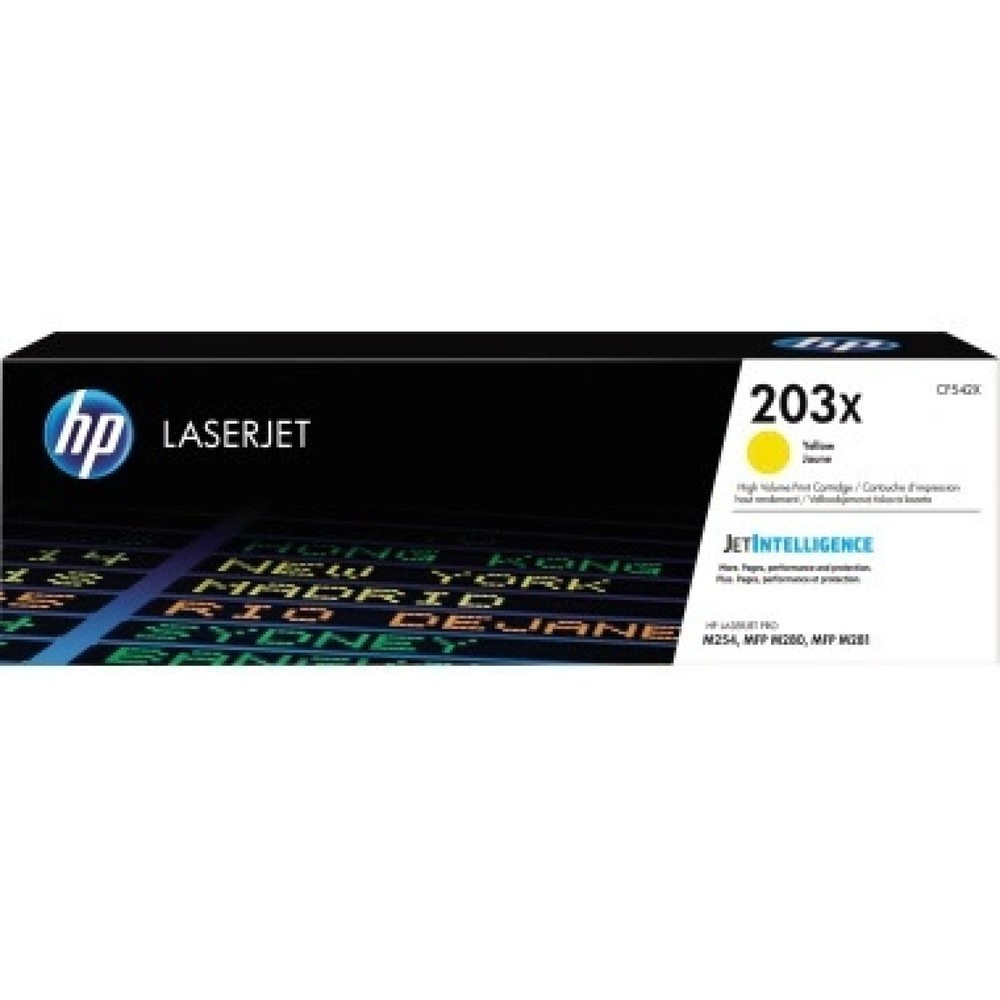 Produktabbildung: HP Toner CF542X 203X 2.500Seiten gelb