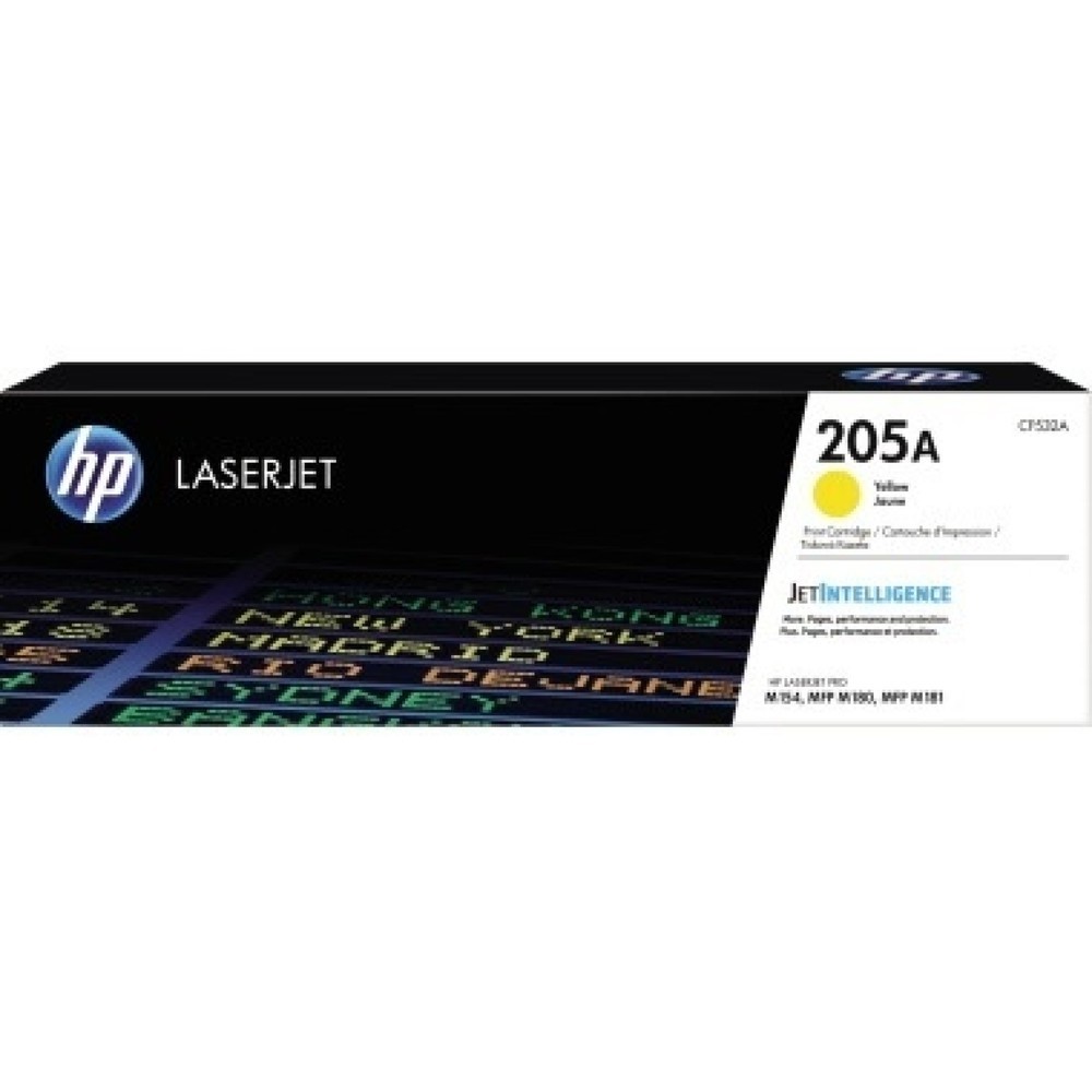Produktabbildung: HP Toner CF532A Nr.205A 900Seiten gelb