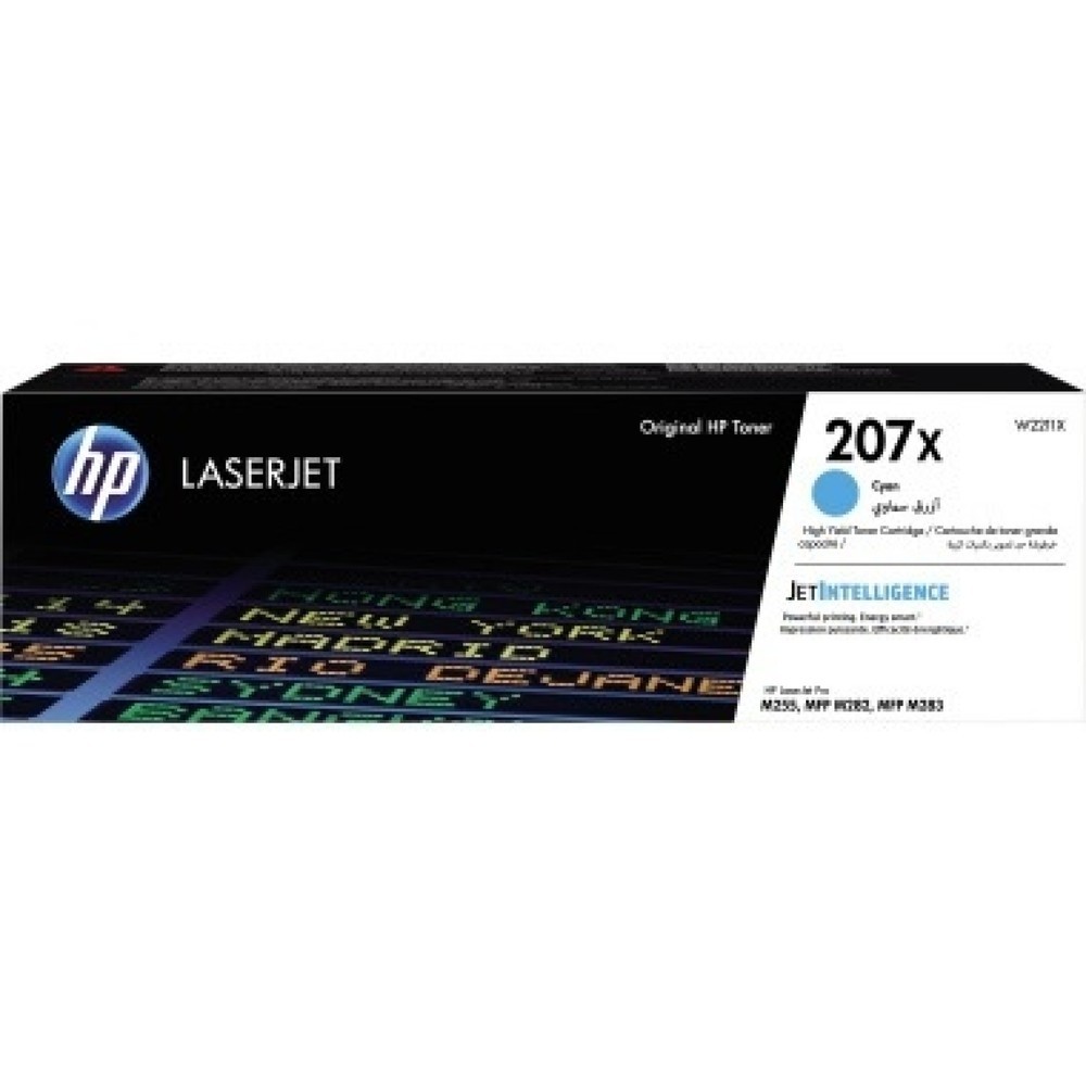 Produktabbildung: HP Toner W2211X 207X 2.450Seiten cyan