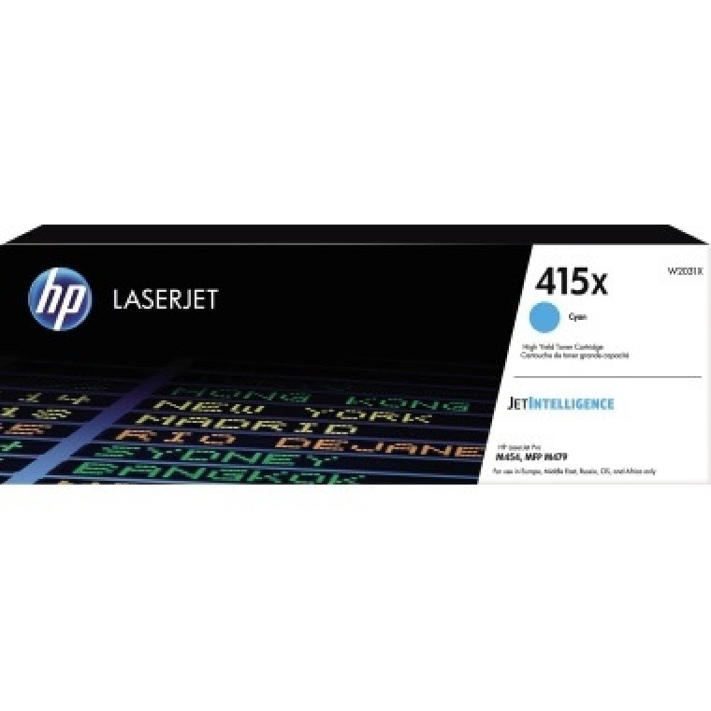 Produktabbildung: HP Toner W2031X 415X 6.000Seiten cyan