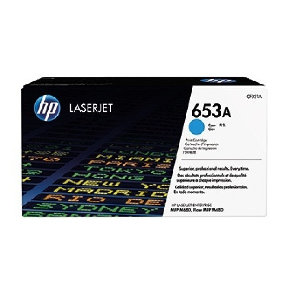 Produktabbildung: HP Toner CF321A 653A 16.500Seiten cyan