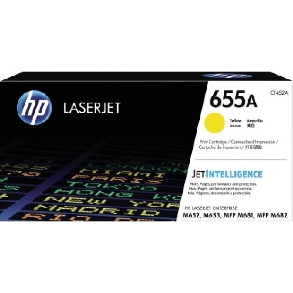 Produktabbildung: HP Toner CF452A 655A 10.500Seiten gelb