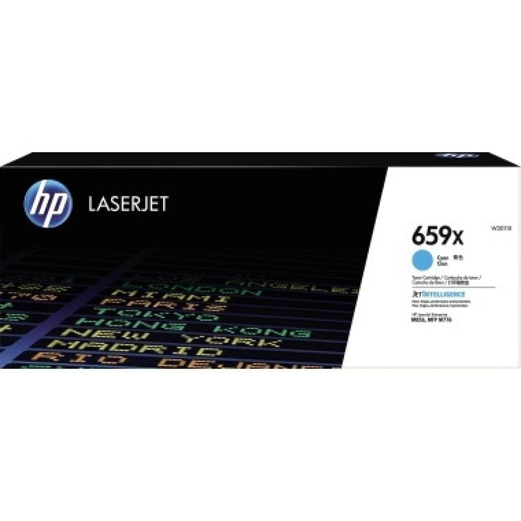 HP Tonerkassette W2011X 659X 29.000S cyan Produktabbildung: HP Tonerkassette W2011X 659X 29.000S cyan