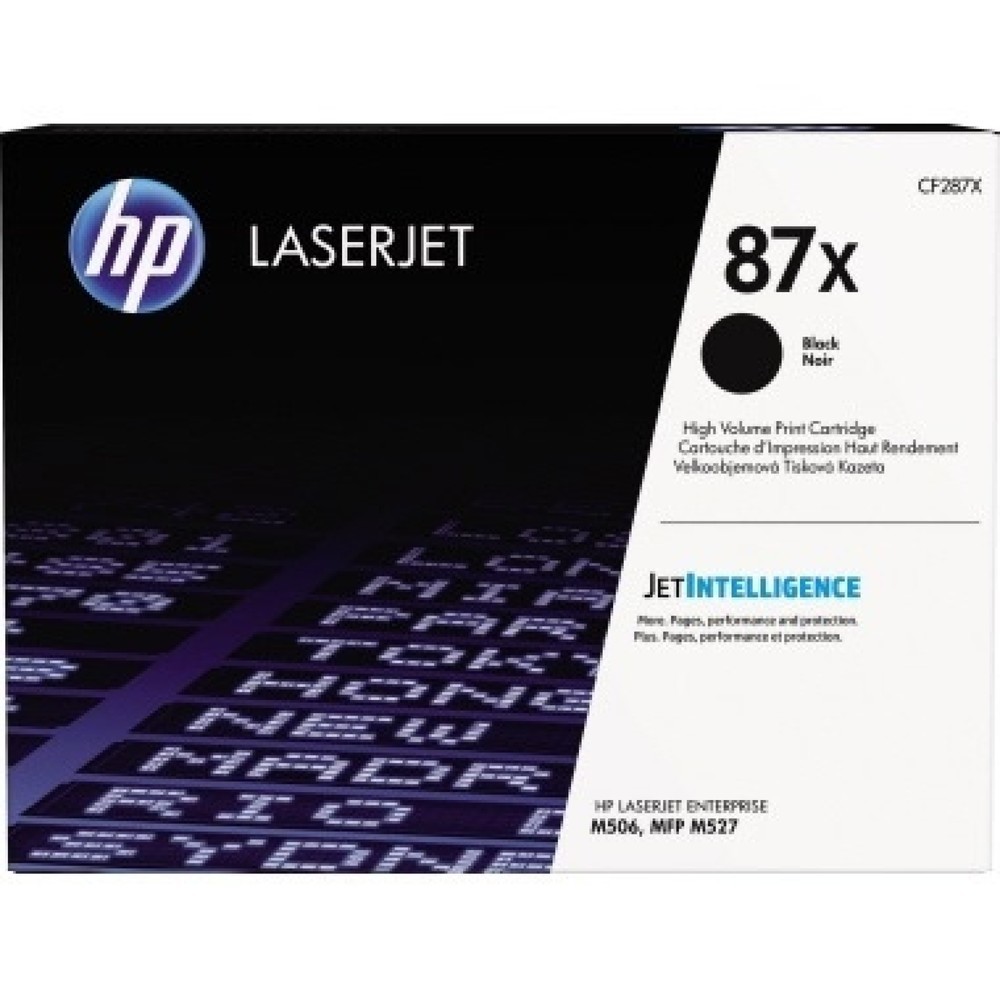 Produktabbildung: HP Toner CF287X 87X 18.000Seiten schwarz
