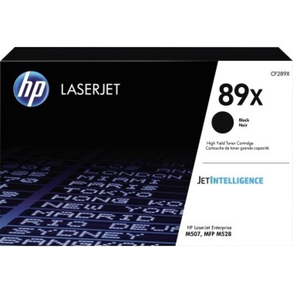 HP Toner CF289X 89X 10.000Seiten schwarz Produktabbildung: HP Toner CF289X 89X 10.000Seiten schwarz