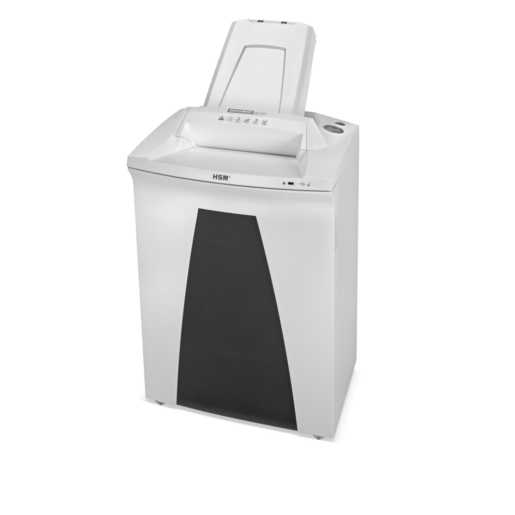 HSM® Aktenvernichter SECURIO AF500, automatischer Papiereinzug, Partikelschnitt 4,5 x 30 mm Produktabbildung: HSM® Aktenvernichter SECURIO AF500, automatischer Papiereinzug, Partikelschnitt 4,5 x 30 mm