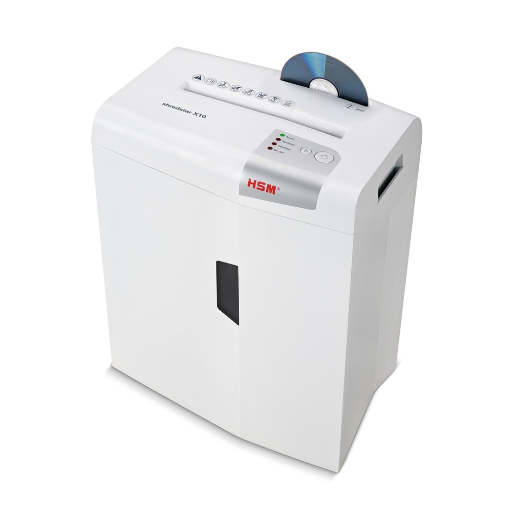 Produktabbildung: HSM® Aktenvernichter shredstar X13, Partikelschnitt 4 x 37 mm