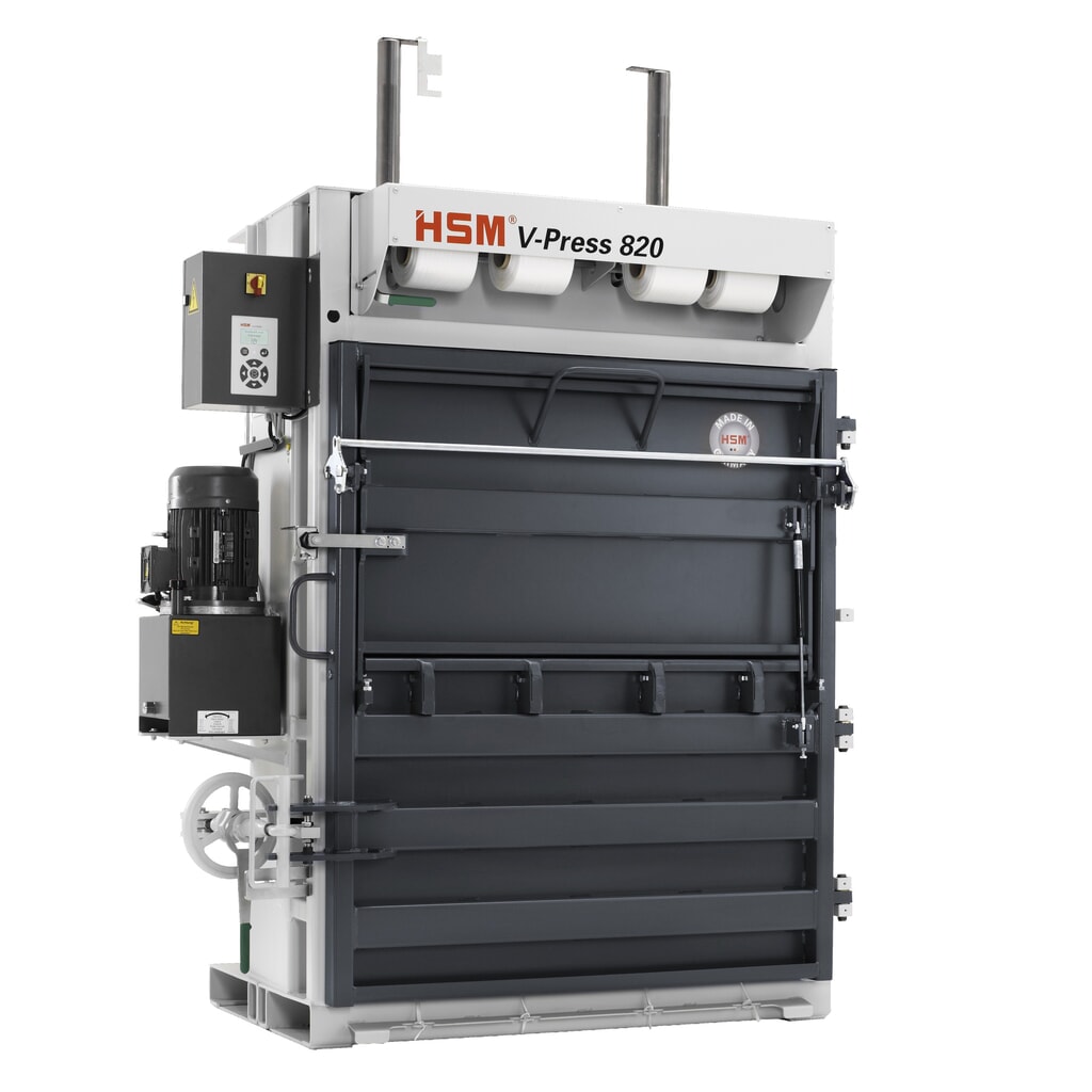 HSM®Automatische Ballenpresse V-Press 820 plus Produktabbildung: HSM®Automatische Ballenpresse V-Press 820 plus