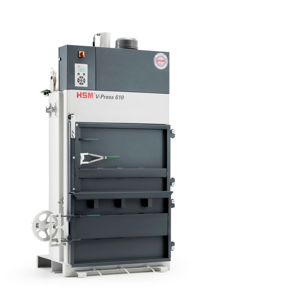 HSM® Automatische BallenpresseV-Press 610 Produktabbildung: HSM® Automatische BallenpresseV-Press 610