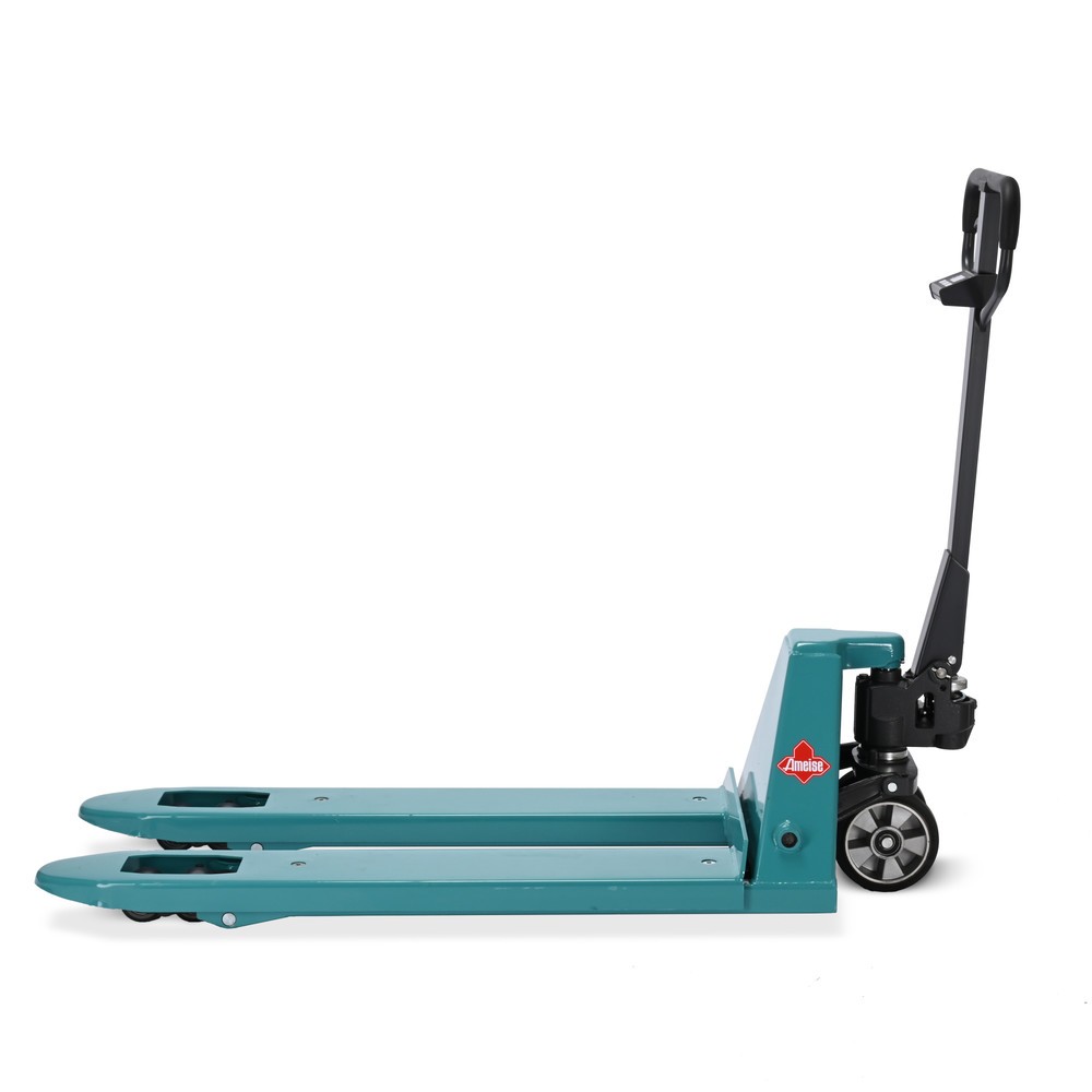 Produktabbildung Nr. 4: Hubwagen mit Waage Ameise® PTM 2.0 Scale mit Display am Deichselkopf, Tragkraft 2.000 kg, Tandemrollen