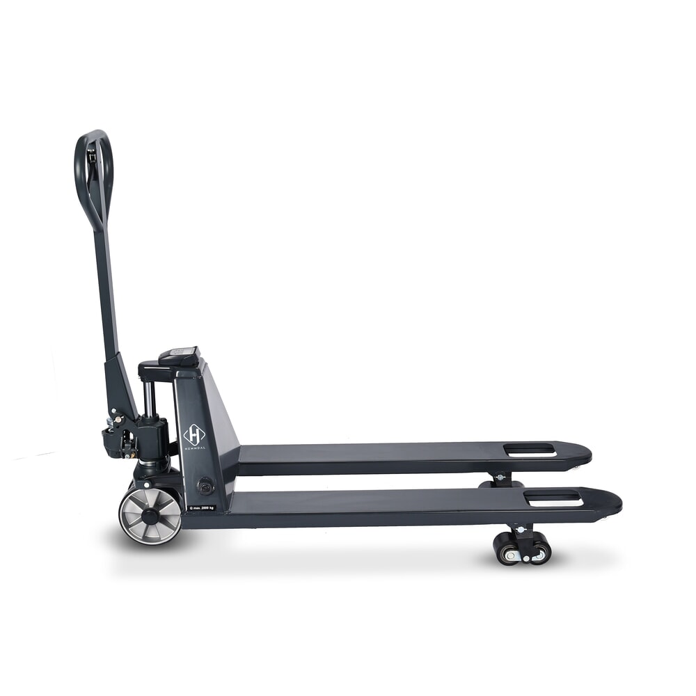 Produktabbildung Nr. 7: Hubwagen mit Waage HEMMDAL PTM 2.0 Scale, Tragfähigkeit 2000 kg, 5-kg-Schritte, Tandem-Gabelrollen