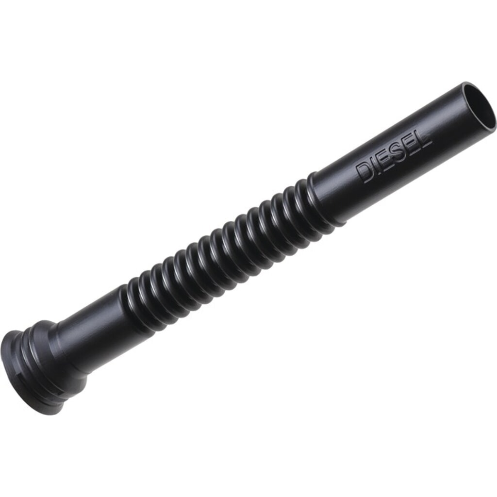 Produktabbildung Nr. 2: HÜNERSDORFF Auslaufrohr L.275mm flex.schwarz