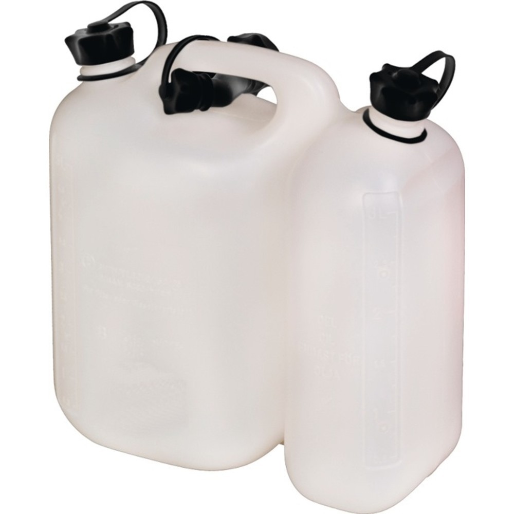 Produktabbildung Nr. 2: Kraftstoffdoppelkanister Inh.5,5+3l natur HDPE