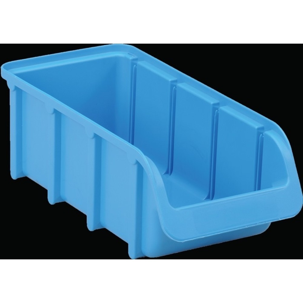 Produktabbildung Nr. 1: HÜNERSDORFF Sichtlagerkasten, PP blau, L216/183xB102xH74mm, stapelbar