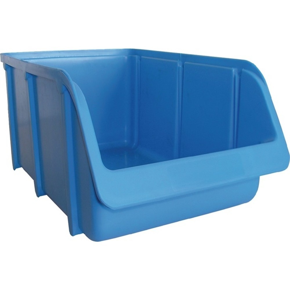 Produktabbildung Nr. 1: HÜNERSDORFF Sichtlagerkasten, PP blau, L332/290xB207xH155mm, stapelbar