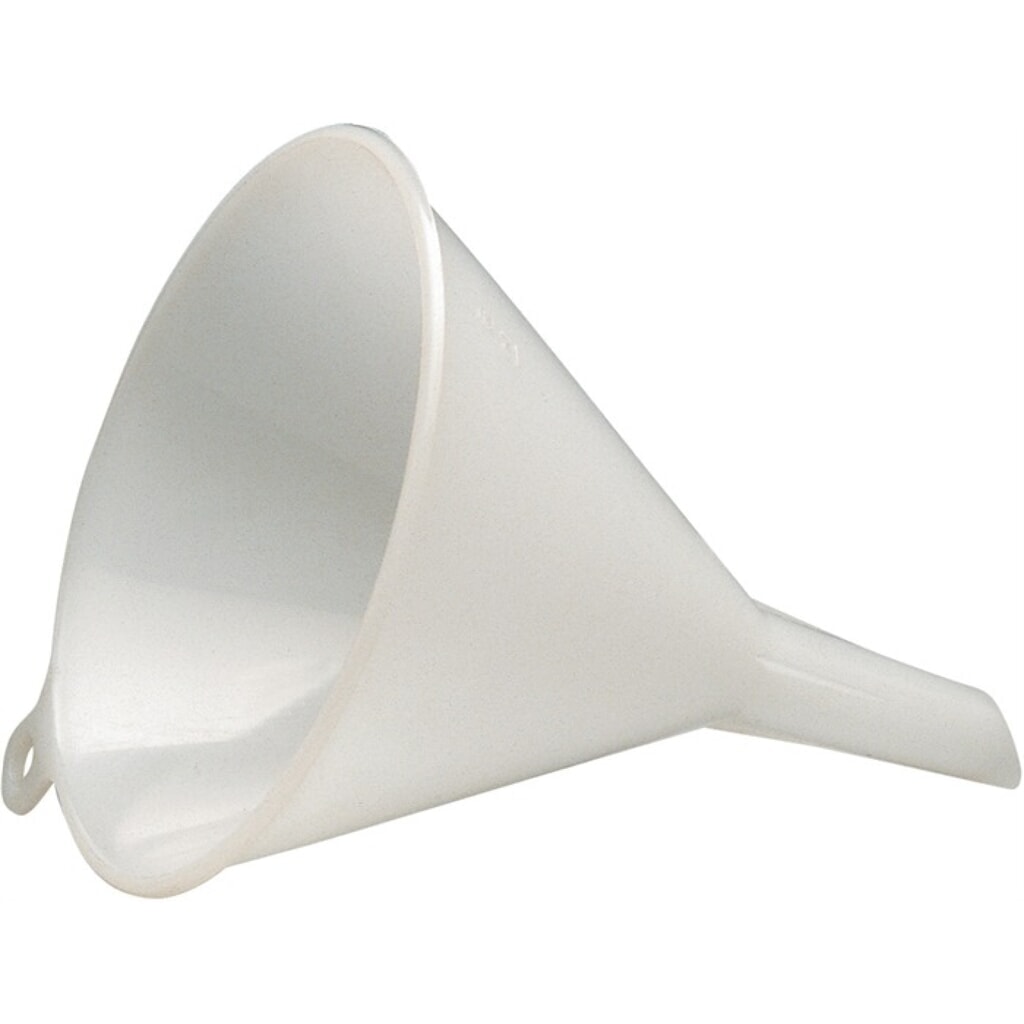 Produktabbildung: HÜNERSDORFF Trichter D.120/12mm H.145mm HD-Polyethylen natur
