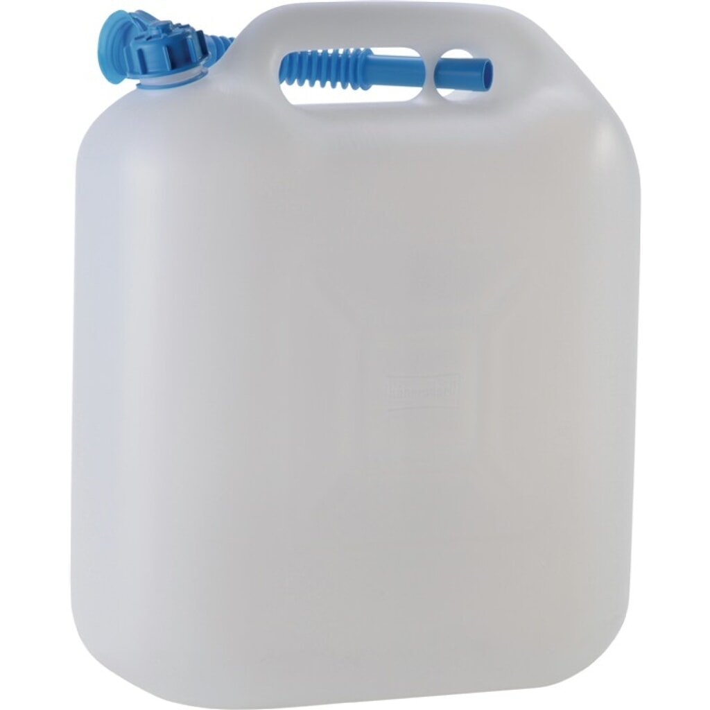 HÜNERSDORFF Wasserkanister 22l HD-PE m.Auslaufrohr H440xB370xT190mm Produktabbildung Nr. 2: HÜNERSDORFF Wasserkanister 22l HD-PE m.Auslaufrohr H440xB370xT190mm