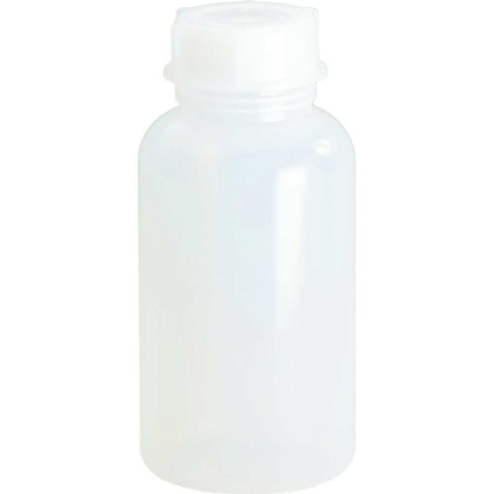 Produktabbildung: HÜNERSDORFF Weithalsflasche, Gesamthöhe 205 mm Gesamt-Durchmesser 95 mm, Polyethylen (LDPE) naturfarben