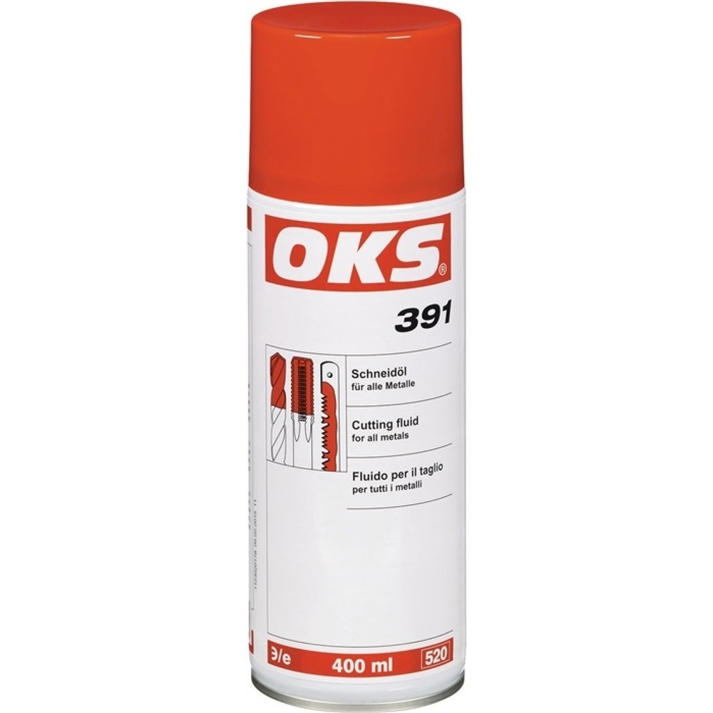 Illustration du produit: Huile de coupe 391 400 ml bombe aérosol OKS
