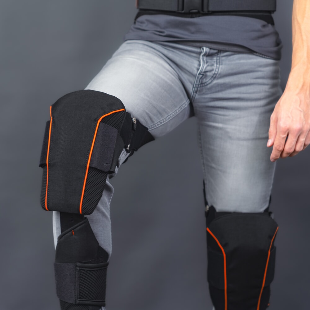Hunic Logo Hunic Knieschoner SoftExo KneePatch, passend zum Exoskelett SoftExo Lift
