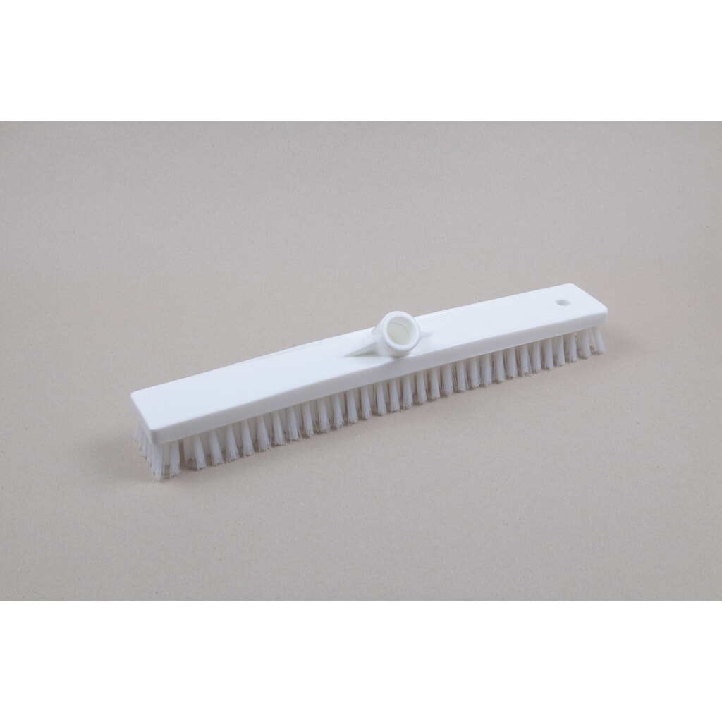 Produktabbildung: Hygiene-Schrubber/-Wischer, Kunststoff, dt. Gewinde, Polyesterborsten 0.50, hart, 450 mm, transparent