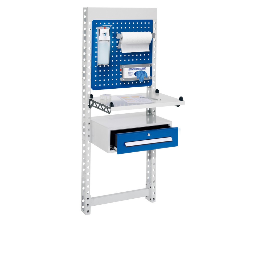 Product afbeelding: Hygiënestation Kappes ErgoPlus®, wandmodule, hxbxd 1.650 x 670 x 400 mm, model 2