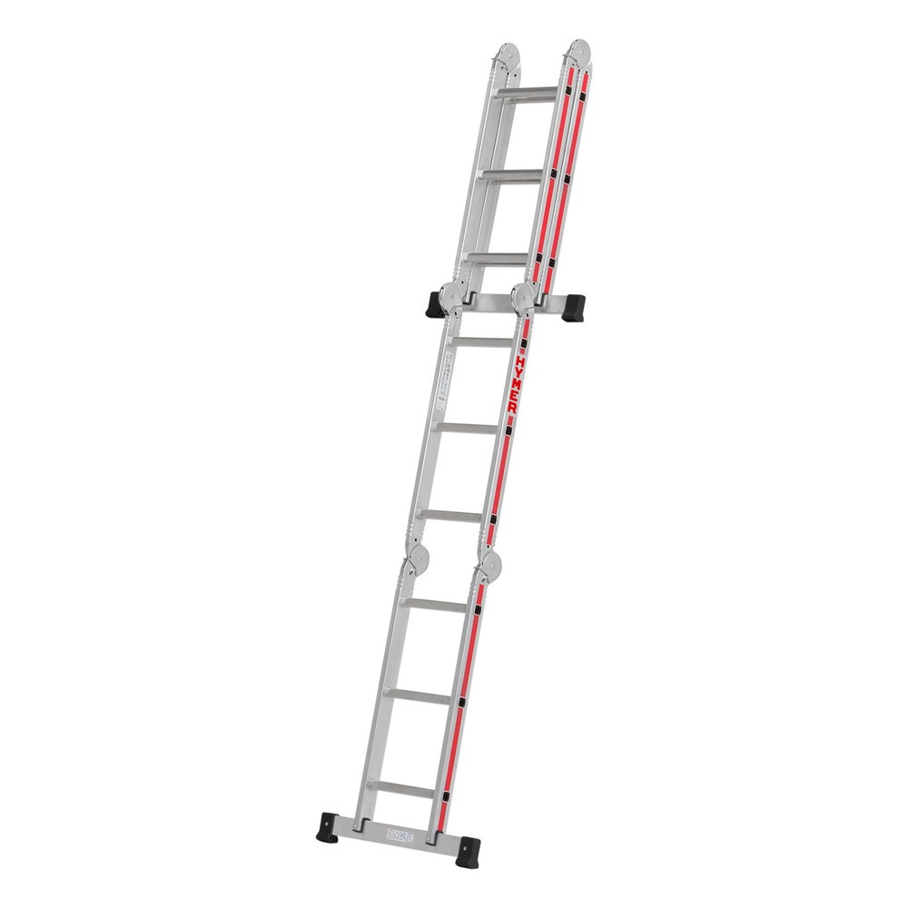 Produktabbildung Nr. 11: HYMER Mehrzweckleiter, Standhöhe 3,6 m, 4x4 Sprossen