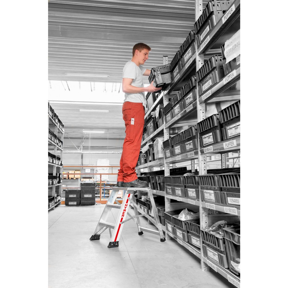 Produktabbildung Nr. 5: HYMER Montagetritt, Standhöhe 0,62 m, 3 Stufen