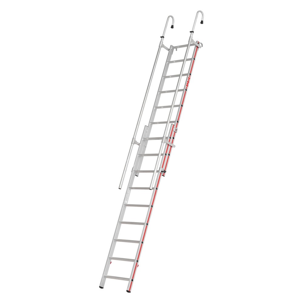 Produktabbildung Nr. 1: HYMER Schiebeleiter, mit Einhängehaken, Gesamtlänge 3,72 m