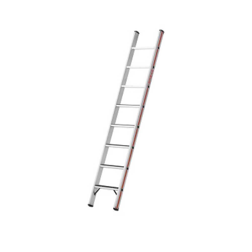 Produktabbildung: HYMER Stufenanlegeleiter, R13-Beschichtung, Standhöhe 1,17 m, 8 Sprossen