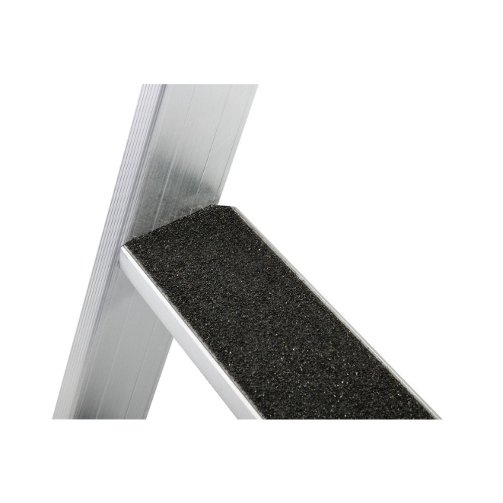 Produktabbildung Nr. 3: HYMER Stufenanlegeleiter, R13-Beschichtung, Standhöhe 1,17 m, 8 Sprossen