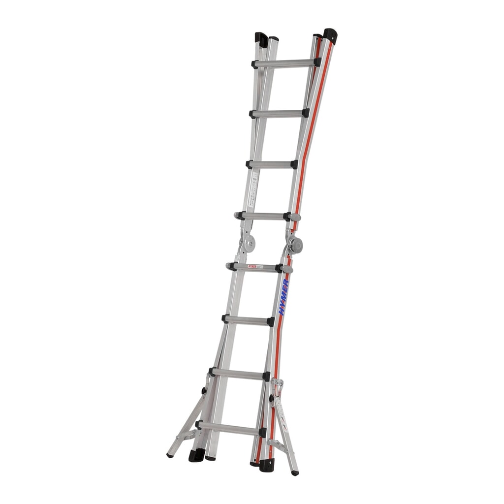 Produktabbildung Nr. 2: HYMER Teleskopleiter TELESTEP, Gesamtlänge 4,02 m, 4x4 Sprossen