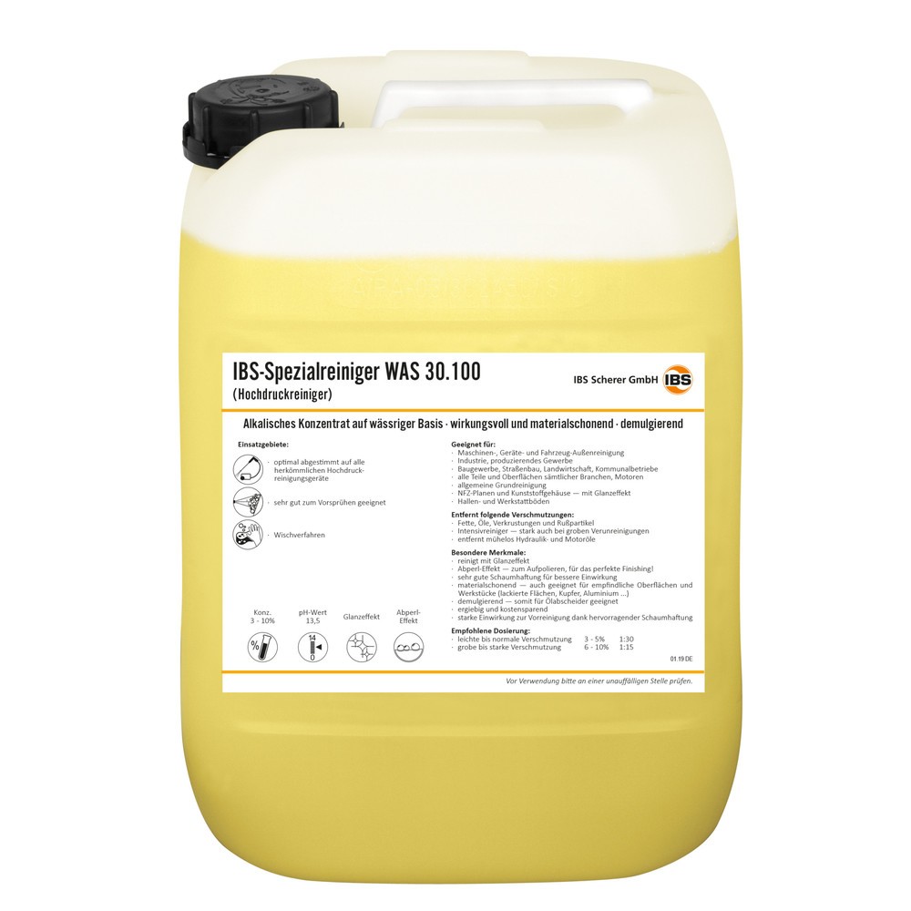 Produktabbildung: IBS-Hochdruckreiniger WAS 30.100, 20 Liter