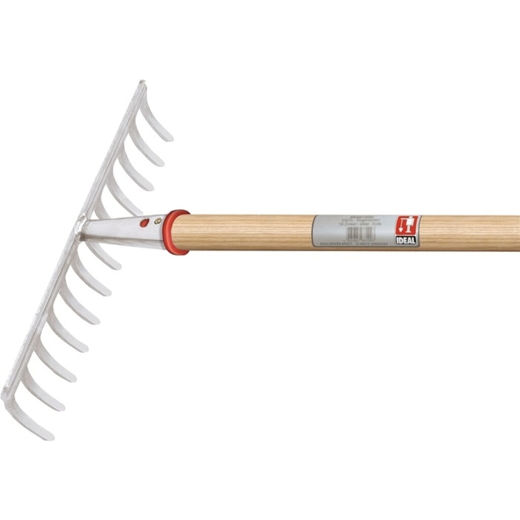 IDEAL Gartenrechen, 14 Zinken, Arbeitsbreite 372 mm, mit konischer Dülle, ohne Stiel Produktabbildung: IDEAL Gartenrechen, 14 Zinken, Arbeitsbreite 372 mm, mit konischer Dülle, ohne Stiel