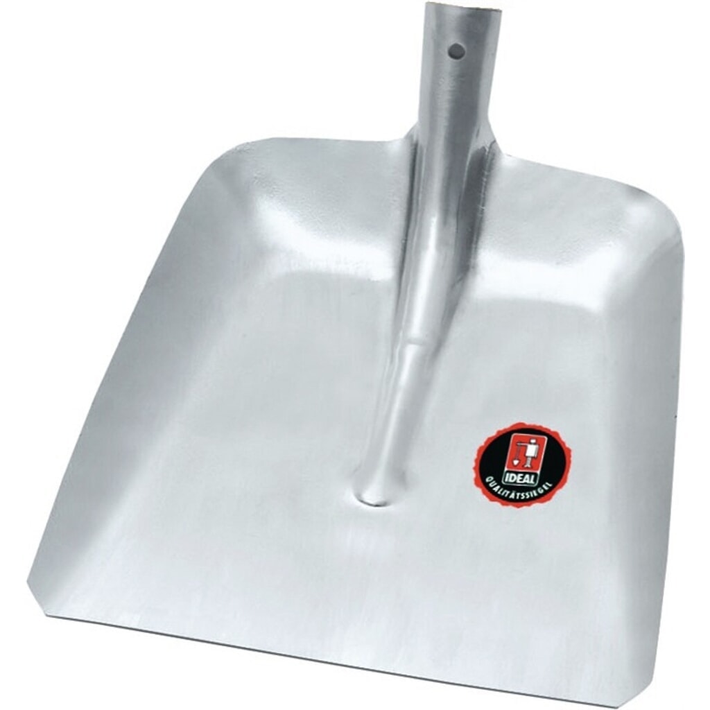 Produktabbildung: IDEAL Hallenser Randschaufel SILVER Gr. 7 340x325mm Stahlbl.