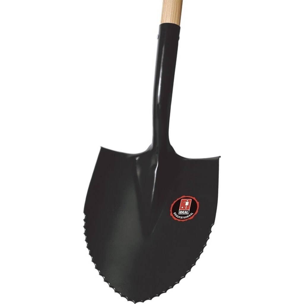 Produktabbildung: IDEAL Spatenschaufel, mit Eschen-T-Stiel, 300 x 220 mm, 1900 g