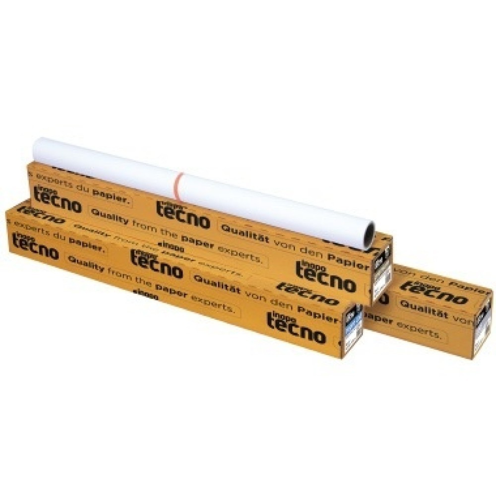 Produktabbildung: inapa tecno Großformatkopierpapier 025207591109 91,4cmx175m
