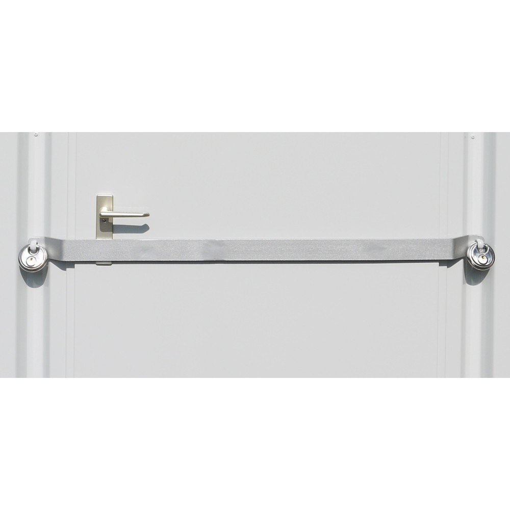 Product afbeelding: Inbraakbeveiliging met verzinkte, gepantserde grendel voor dubbele deur, asymmetrisch 1,84 m IC / STI