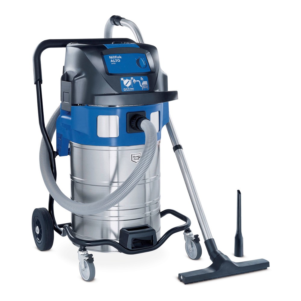 Product afbeelding: Industriële stofzuiger Nilfisk® ATTIX 961-01 PC, nat + droog, 2 x 1.500 W, 70 l