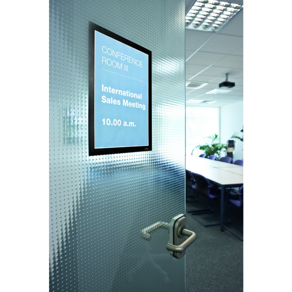 Produktabbildung Nr. 6: Info-Rahmen DURABLE DURAFRAME®, selbstklebend, DIN A4, schwarz